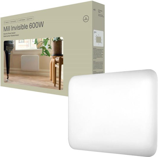 Mill IB600DN - Panneau chauffant en acier - 600 watts - jusqu'à 11 m2 - 100% silencieux - adapté à la salle de bain - 5 ans de garantie