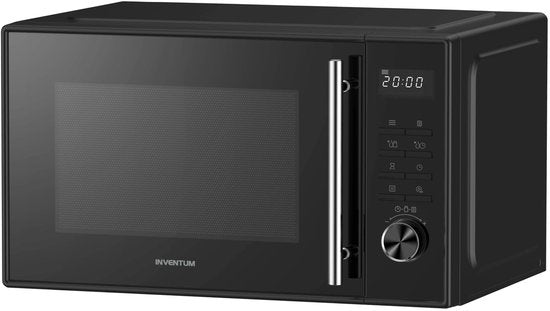 Micro-ondes Inventum MN257SB Solo - 25 L - 900 W - 8 programmes de cuisson - Écran - Fonction décongélation - Noir