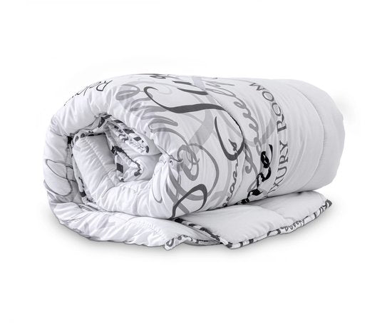 Couette Sleeptime sans housse - Couette imprimée - Couette colorée - Couette imprimée - 200x200 cm - White