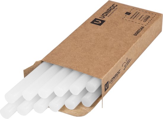 VONROC Cartouches de colle - Ø11,2 x 150MM - 12 pièces - Universel