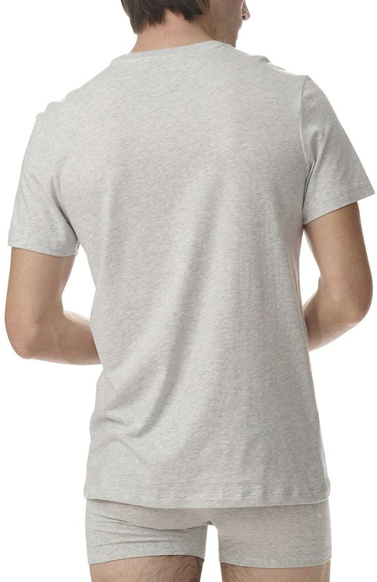 T-shirt à col rond adidas Sportswear, lot de 3 - Active Core Cotton - Sous-vêtements pour hommes - noir/blanc/gris chiné