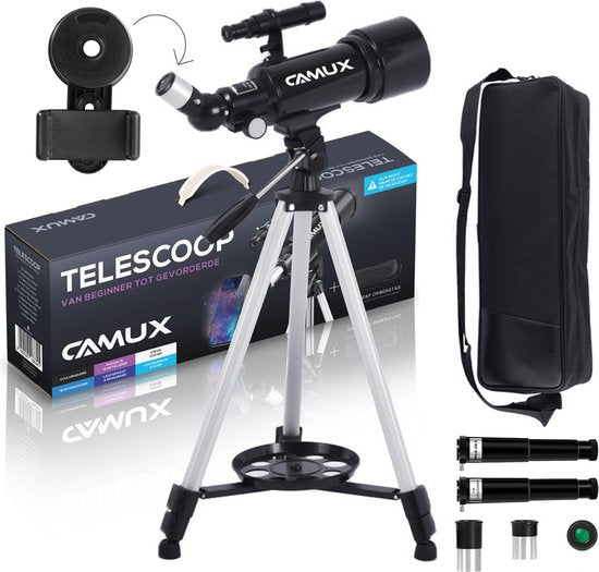 CAMUX Telescope - Stargazer - Convient aux adultes et aux enfants - Vision nocturne - Astronomie