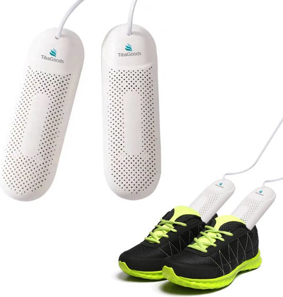 TibaGoods Professional Shoe Dryer & Shoe Freshener - Séchoir à chaussures - Fonction UV - Fonction minuterie