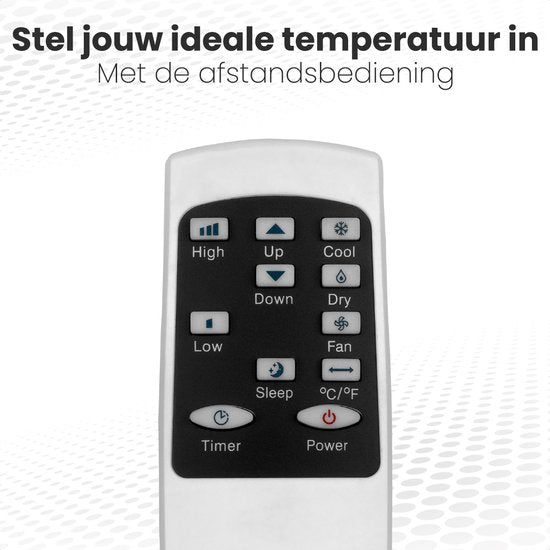 Auronic Mobile Air Conditioner - 12,000 BTU - 4-in-1 - Climatisation avec 2 kits d'étanchéité pour fenêtres - Chambre à coucher - Salon - rafraîchir jusqu'à 35 m².
