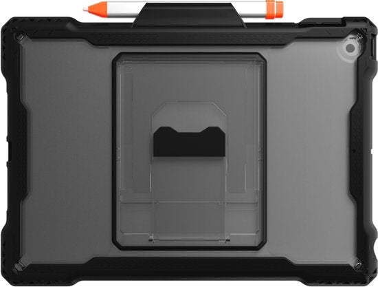 MAXCases Shield Extreme-X Noir avec support pour Pencil / Crayon Apple iPad 8 (2020) / iPad 7 (2019)