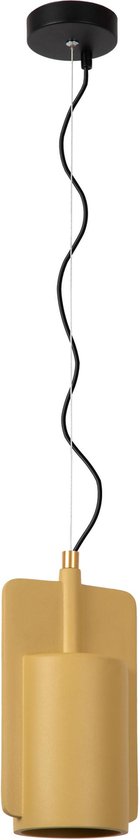 Lucide NINJA - Suspension - Ø 11,5 cm - 1xE27 - Jaune - Japandi
