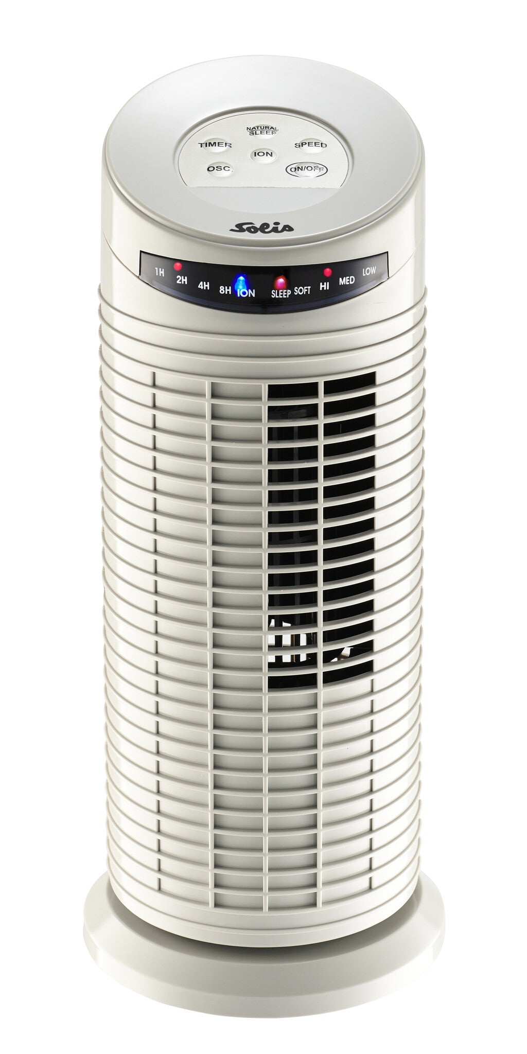 Ventilateur colonne Solis Tower Fan 749 Ventilateur de tour - 38 cm de haut - Blanc