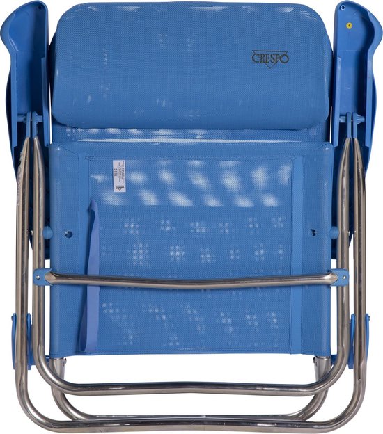 Crespo - Chaise de plage - AL/205 - Compacte - Bleu