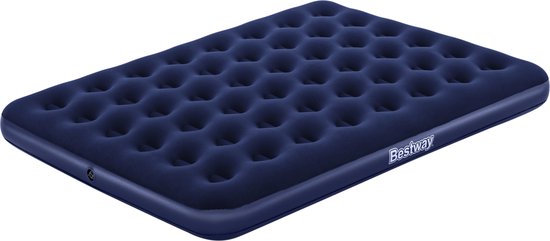 Matelas gonflable Bestway Pavillo à surface floquée - taille queen - 203 x 152 x 22 cm - 67003 - Bleu