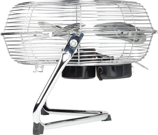 Ventilateur de sol Tristar 35 cm – Boîtier métallique – Ventilateur de type « box » – 3 vitesses – Oscillation à 85° – VE-5937