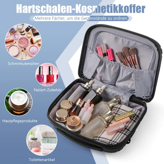 Ensemble de valises Coast 2 pièces – Valise cabine de 20 pouces et trousse de toilette de 14 pouces – Noir