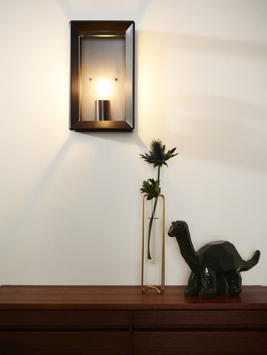 Lucide THOR - Applique murale - 1xE27 - Fer gris