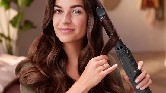 Philips série 7000 BHA715/00 brosse à boucler, gris chaud, rose, 1 000 W, 1,8 m