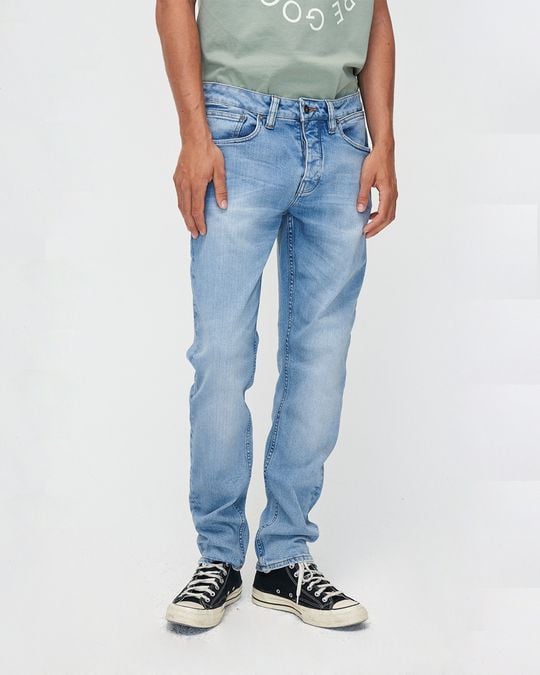 Kuyichi Jim Regular Slim - Bleu vif - W32/L34