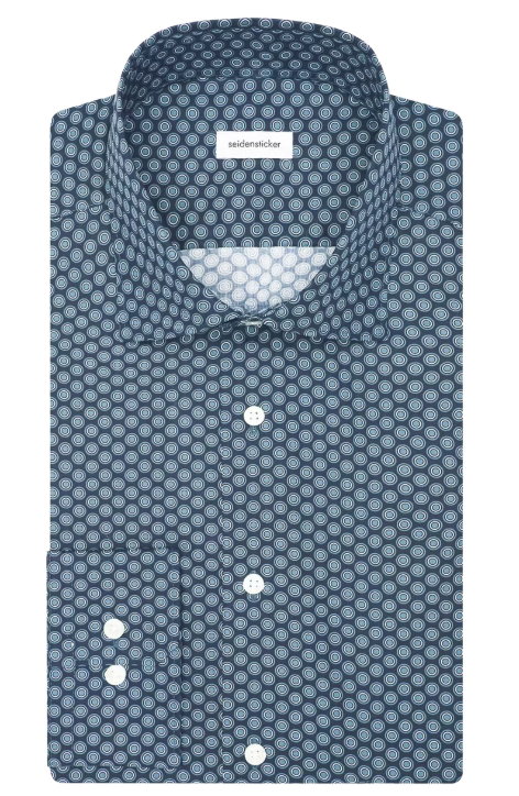Seidensticker New Kent Business Shirt | Regular Fit | 42 Sage Green | 100% Cotton | 01.845413-73