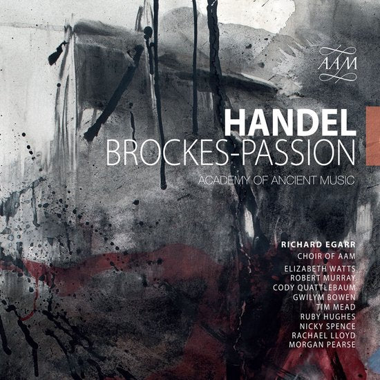 Academy Of Ancient Music, Richard Egarr - Haendel : Brockes-Passion (3 CD)