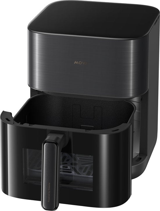 MOVA Tech AeroChef FD10 Pro 6 l, modèle autonome, 1 800 W, friteuse à air chaud, noir