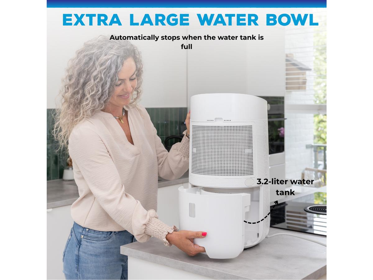 Sofresh Virgo 2-en-1 : déshumidificateur et purificateur d'air - Capacité 16 L - Blanc