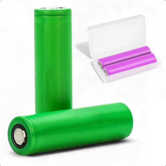 Tech Essentials 18650 Batterie rechargeable Li-ion - 2600mAh 3.7V - 7.8A - Lithium - Support - Batterie - 2-Pack