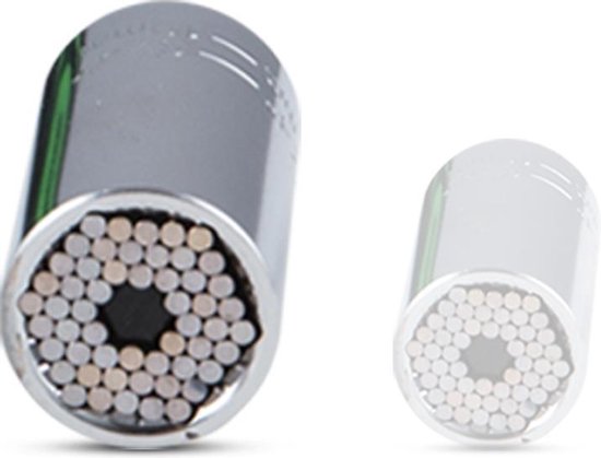 Hammersmith PowerGrip XXL | Clé à douille universelle | Douille universelle XXL | Accessoire pour boîte à outils | Clé à douille 11 mm à 32 mm en 1