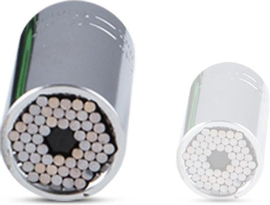 Hammersmith PowerGrip XXL | Clé à douille universelle | Douille universelle XXL | Accessoire pour boîte à outils | Clé à douille 11 mm à 32 mm en 1