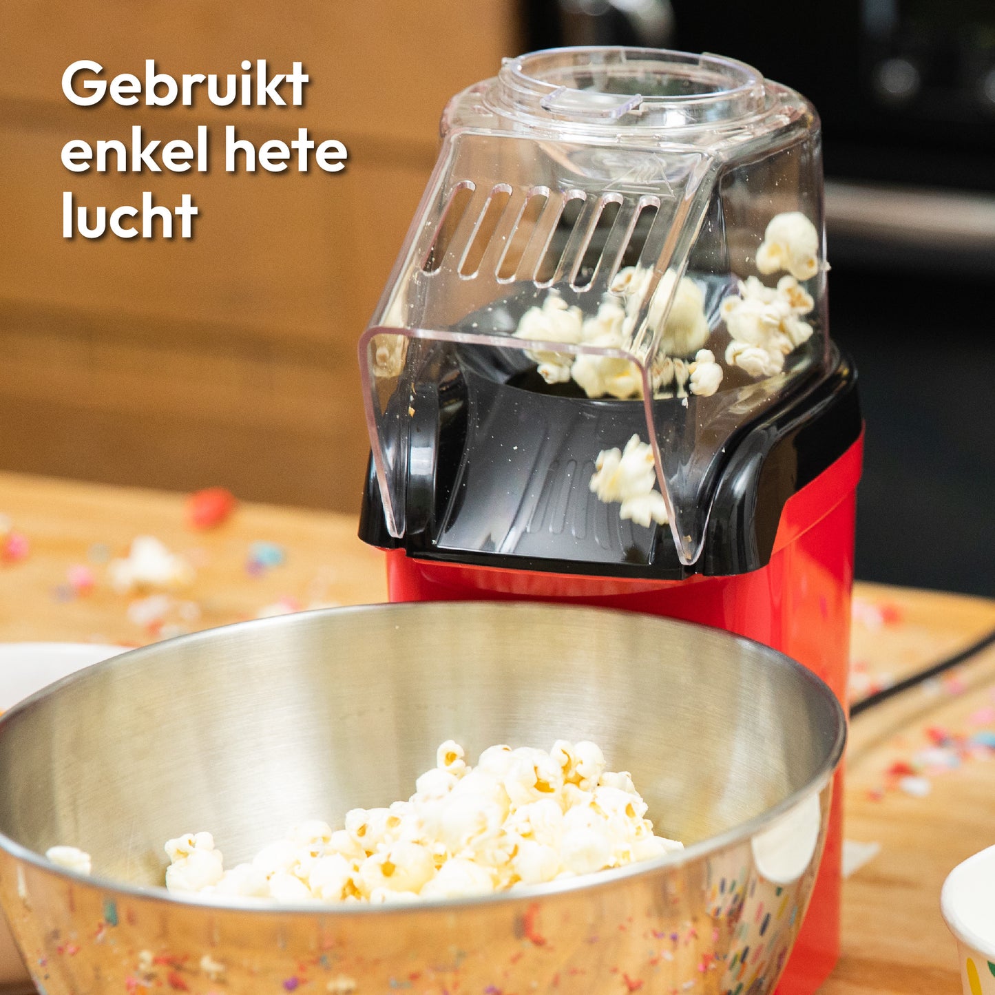 Popcorn Machine à air chaud Gadgy 1200 w