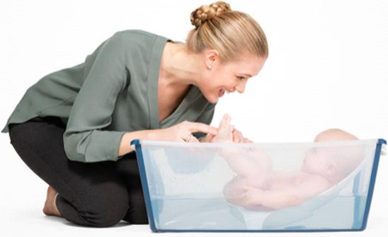 Baignoire pour bébé Stokke Flexi Bath - XL - Bleu