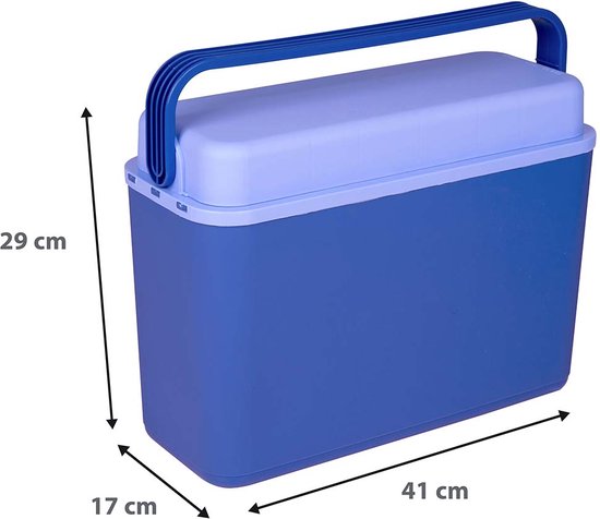 Bo-Camp - Glacière de voiture - Arctique - Bleu - Polyéthylène - 12 litres