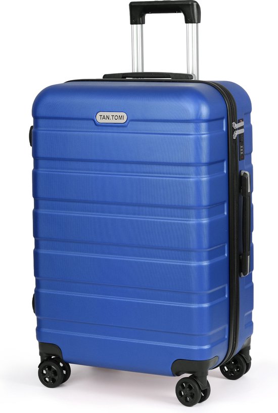 Valise TAN.TOMI 65 L – Coque rigide en ABS – 4 roues – Serrure à combinaison TSA