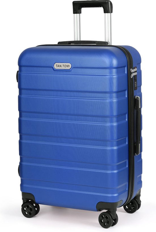 Valise TAN.TOMI 65 L – Coque rigide en ABS – 4 roues – Serrure à combinaison TSA