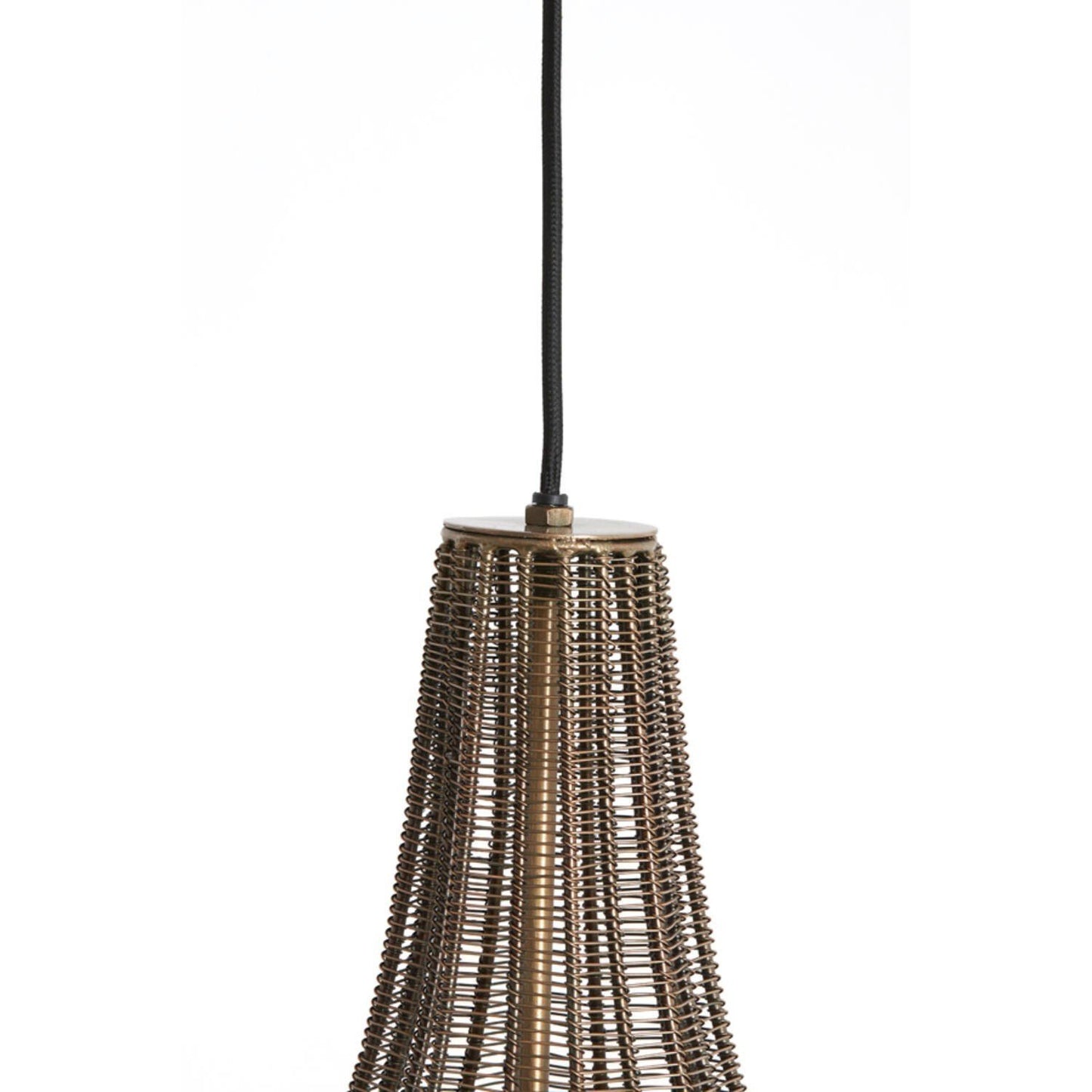Light & Living MARIAMA Lampe pendante Ø35x50 cm - Bronze antique - Design élégant en métal - E27