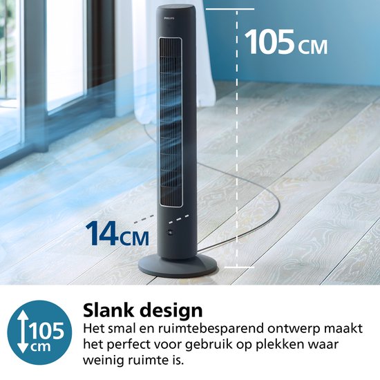 Philips CX5535/11 - Série 5000 - Ventilateur colonne