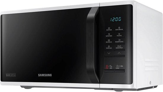 Samsung MS23K3513AW - Décongélation rapide - Micro-ondes solo - Blanc