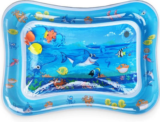 Frummel Water Playmat Baby - Matelas d'eau - Matelas de jeu - Gonflable - Jouets d'eau pour bébé - Cadeau de maternité - Bébé Requin