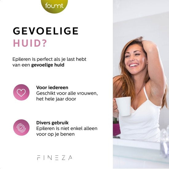 Fineza - Epilateur femmes - Rose