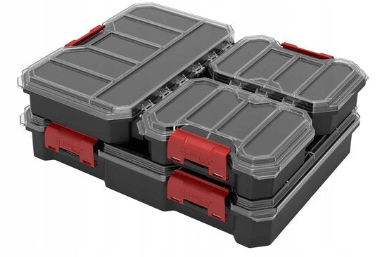 Organiseur Qbrick Compact L Noir - Idéal pour les petites pièces