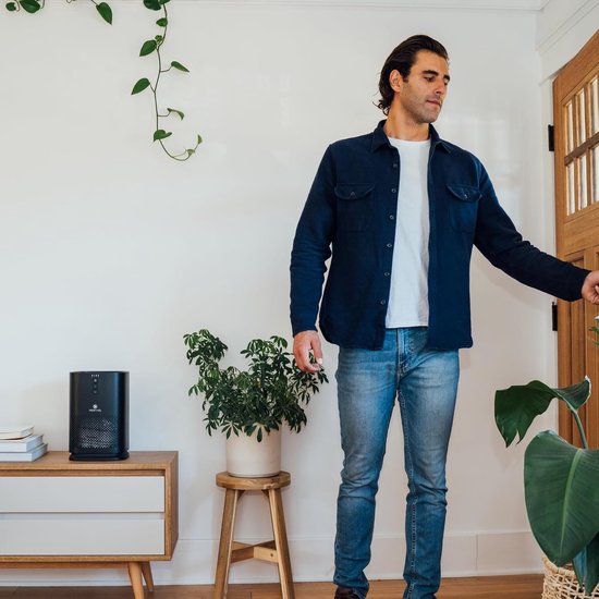 Purificateur d'air Medify Air MA-14 – 70 m³/h – Filtre HEPA H13 – 3 modes + mode veille – Jusqu'à 28 m² par heure – Contre le rhume des foins, les acariens et les allergies – Blanc