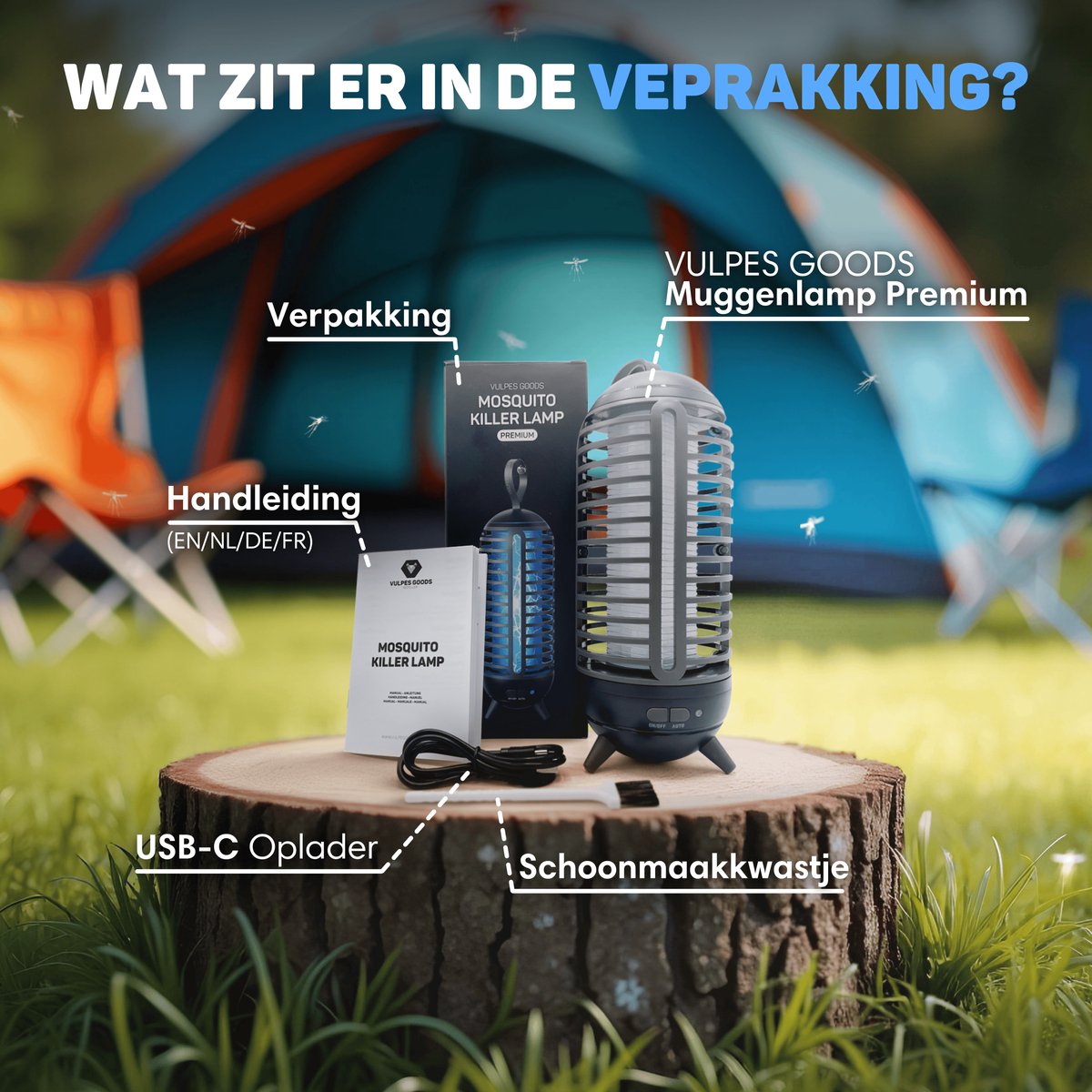 Vulpes Goods® Repellent - Moustiques