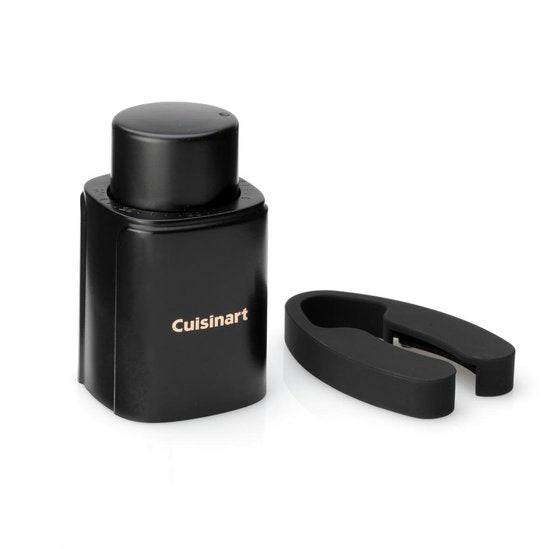 Cuisinart - Tire-bouchon électrique - Tire-bouchon rechargeable - Ouvre-bouteille - Noir