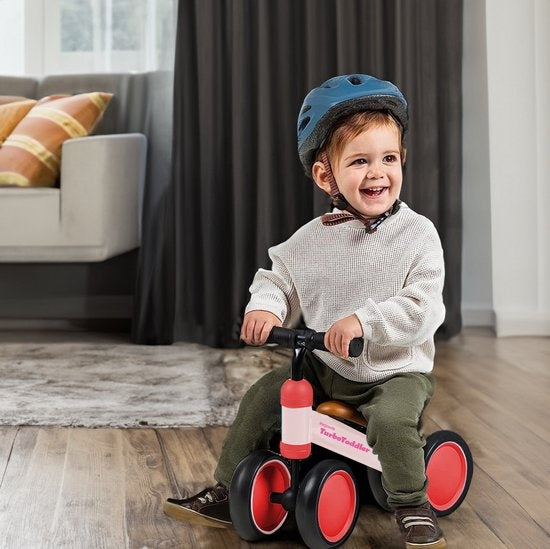 LifeGoods TurboToddler Balance Bike - Jouets à partir de 1 an - Garçons et filles - Scooter pour enfants - Rose