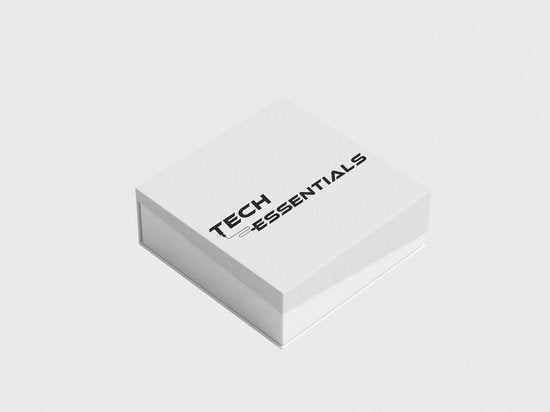 Tech Essentials® Mini Airhockey Game Football Edition - Hover Ball - Jeux pour enfants - Jouets de vacances - Jeux de voyage - Football de table - Tous âges - Intérieur - Palet - Table de jeu - Rouge et bleu