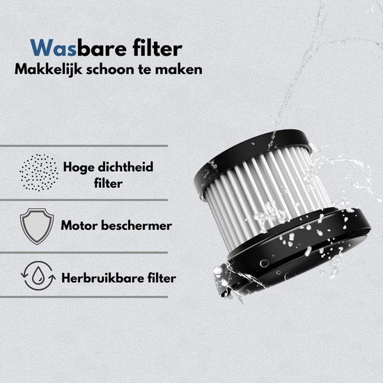 VAIVE Aspirateur de mie sans fil - Accessoires inclus - Moderne - Aspirateur à main