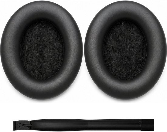 Lot de coussinets pour casque Sony – Coussinets WH-1000XM4 – WH-1000XM4 - Simili-cuir avec mousse à mémoire de forme