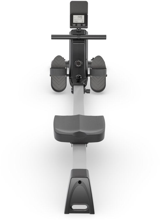 Rameur VirtuFit ROW200i - Pliable - 10 niveaux de résistance - Silencieux - Kinomap & FitShow - Écran LCD avec support pour tablette - Rameur d'intérieur - Rameur (ROW450)