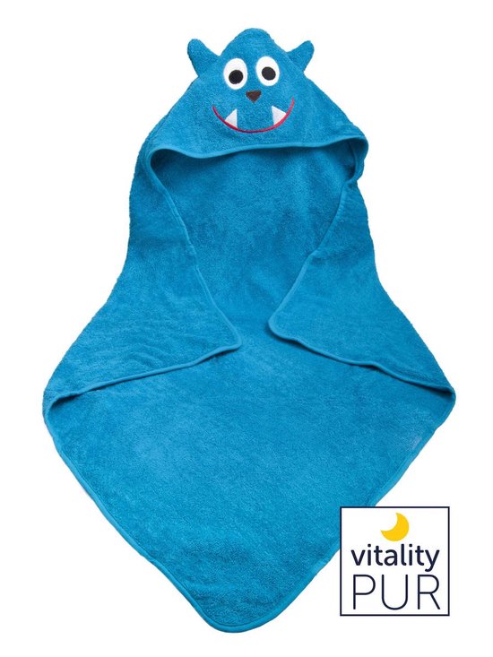 Vitality Pur - Serviette bébé - 100% coton - Serviette de bain Panda