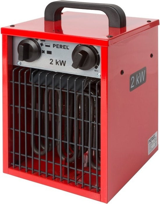 Perel Chauffe-ventilateur, pour l'intérieur, 3 niveaux de chaleur, 2000 W