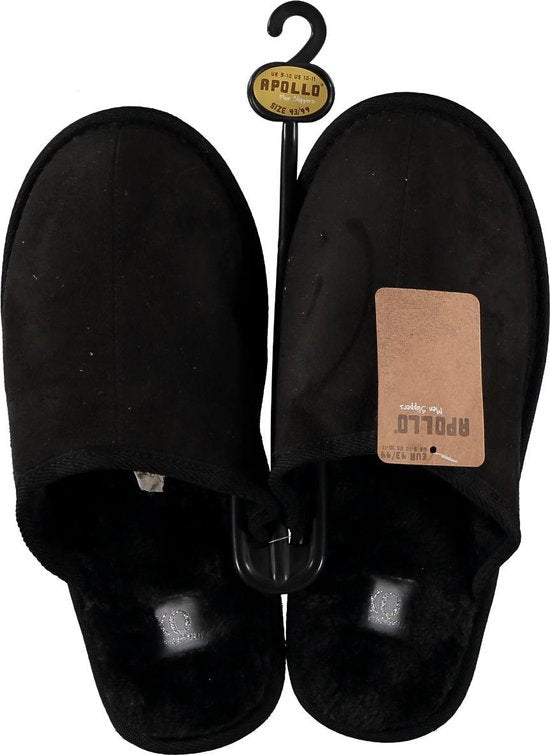 Chaussons Apollo Homme - Noir - Taille 41/42