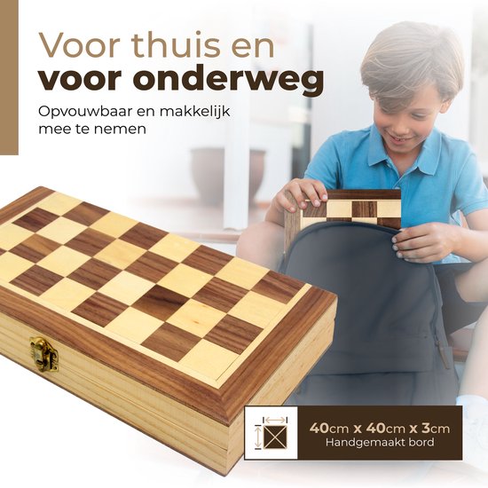 Windsor CheckMate - Échiquier - 40 cm - Magnétique