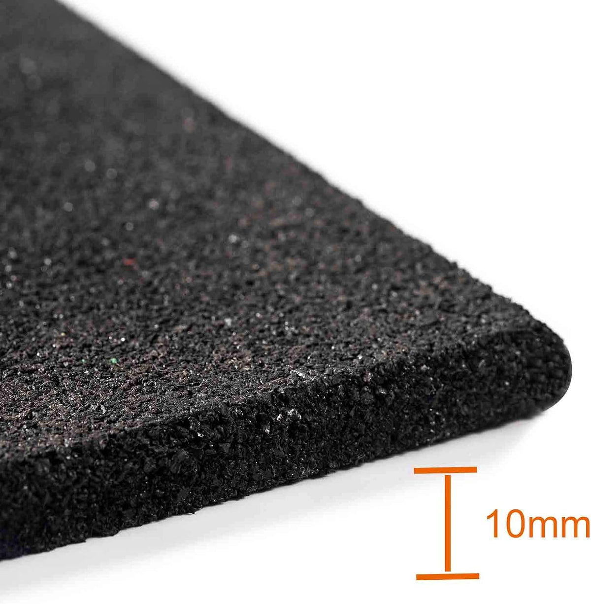 Tapis anti-vibrations pour lave-linge 60 x 60 x 1 cm - Granulés de caoutchouc - Antidérapant - Amortisseur de vibrations - Pour lave-linge, sèche-linge et appareils de fitness