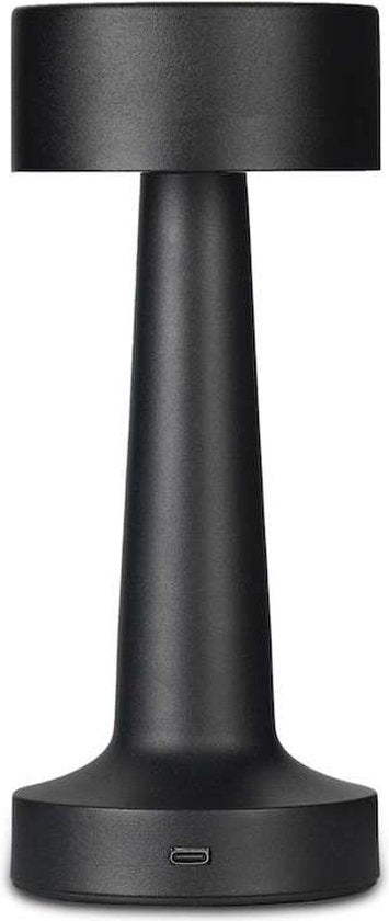 Buccan - Lampe à poser Dumbbell - Noir - 3 modes d'éclairage et panneau tactile